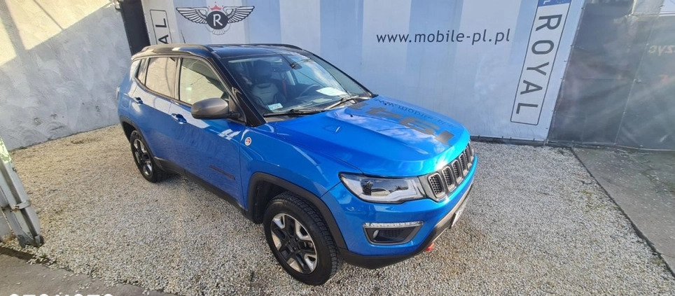 Jeep Compass cena 78900 przebieg: 99500, rok produkcji 2018 z Kępno małe 562